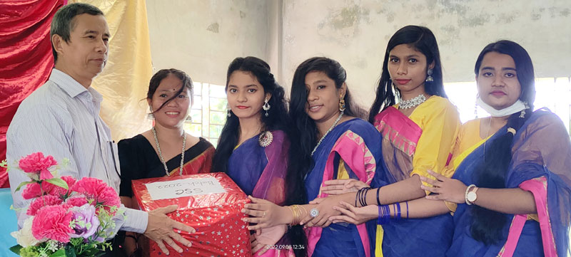 বাঘাইছড়িতে এসএসসি পরীক্ষার্থীদের বিদায় সংবর্ধনা
