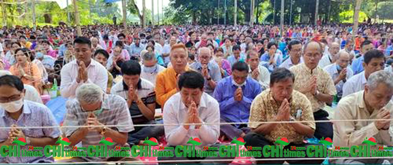 ধর্মীয় ভাবগাম্ভীর্যের মধ্যদিয়ে রাজবন বিহারে মধু পূর্ণিমা উদযাপিত