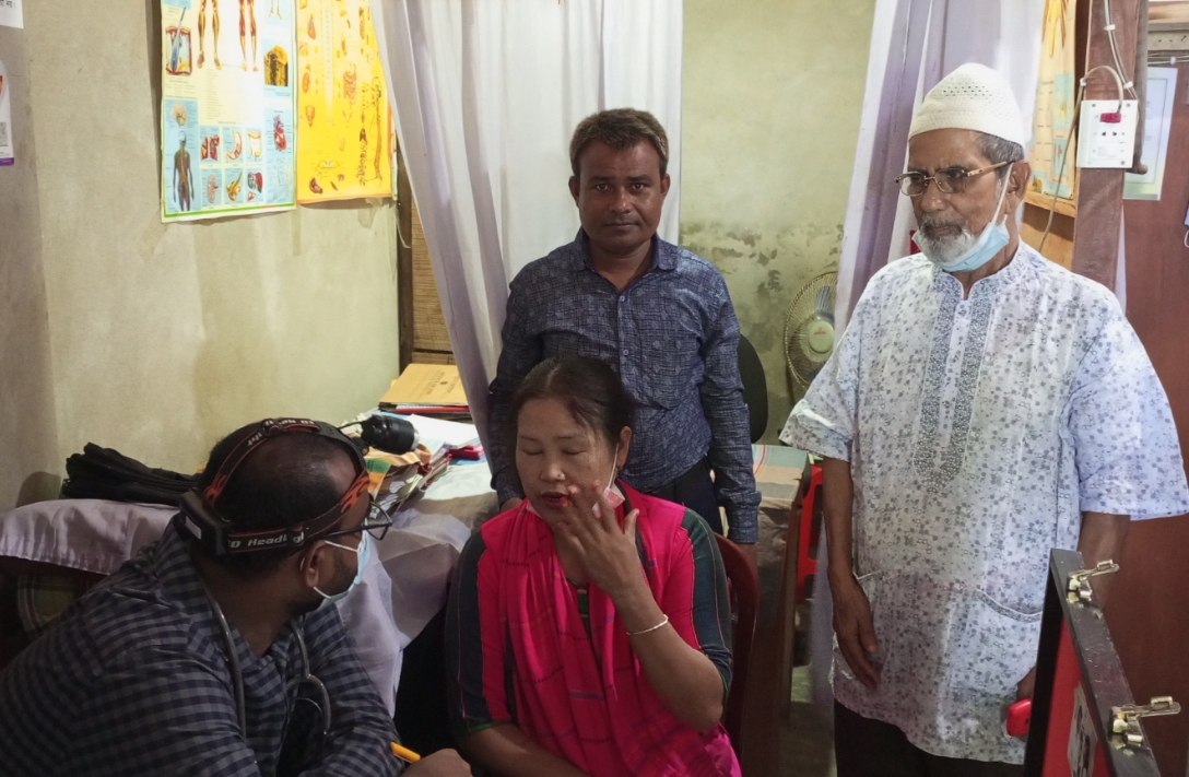 রাঙামাটিতে চক্ষু চিকিৎসা ও ছানি বাছাই কর্মসূচি পালন 
