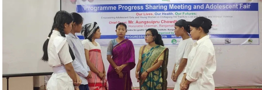 আমার জীবন আমার স্বাস্থ্য আমার ভবিষ্যত প্রকল্পের শেয়ারিং মিটিং ও মেলা অনুষ্ঠিত