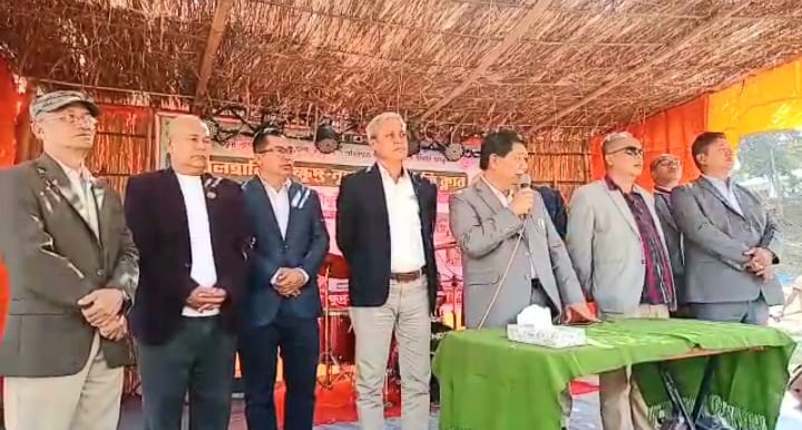 বাঙ্গালহালিয়া ক্ষুদ্র -নৃগোষ্টী সাংস্কৃতিক ক্লাবের প্রথম প্রতিষ্ঠাবার্ষিকী পালন