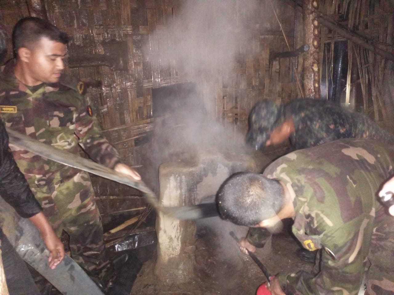 লংগদুর ইয়ারাংছড়িতে তামাক শুকানোর ঘরে আগুন ৩লক্ষ টাকার ক্ষয়ক্ষতি 