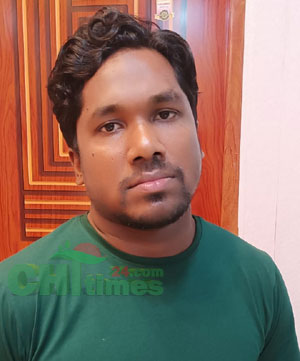 রাঙামাটিতে ৩টি সাজাসহ ১৮ ওয়ারেন্টের পলাতক আসামী রুবেল গ্রেফতার
