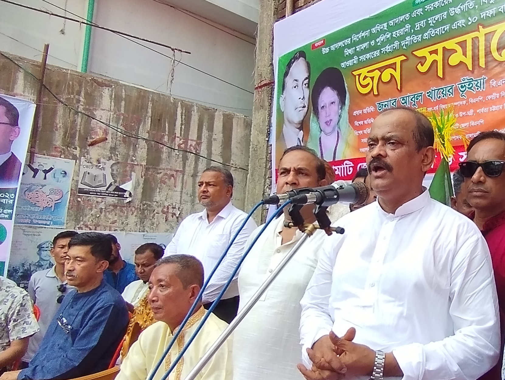 এই সরকারের অধীনে আর কোনো নির্বাচন হতে দেওয়া যাবে না- আবুল খায়ের ভূঁইয়া