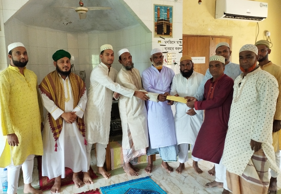 রাঙামাটির বাইতুন্নুর জামে মসজিদের সভাপতি কুদ্দুস সাধারণ সম্পাদক মো.শাহাজাহান 
