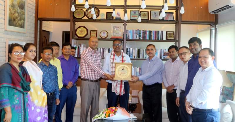 পার্বত্য চট্টগ্রাম উন্নয়ন বোর্ডের আয়োজনে রাঙ্গামাটির জেলা প্রশাসকে বিদায় সংবর্ধনা