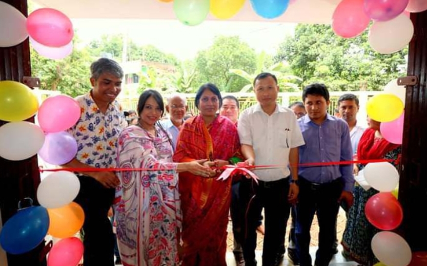 রাঙ্গামাটি বিজ্ঞান ও প্রযুক্তি বিশ্ববিদ্যালয়ের অস্থায়ী ছাত্রী হলের উদ্বোধন