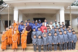বিলাইছড়ি সার্কেল ও দুর্গম ফারুয়া থানা এলাকা পরিদর্শনে পুলিশ সুপার 