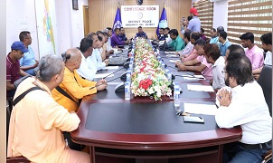 রাঙামাটিতে সনাতন সম্প্রদায়ের নেতাদের সাথে পুলিশ সুপারের মতবিনিময়