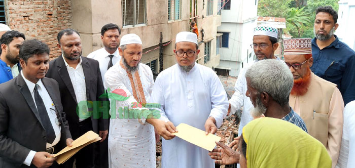 রাঙামাটিতে অগ্নিকাণ্ডে ক্ষতিগ্রস্তদের জামায়াতের আর্থিক সহায়তা