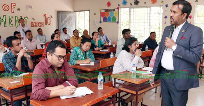রাবিপ্রবি কর্মকর্তাদের ‘অভ্যন্তরীণ কর্মদক্ষতা ও সময় ব্যবস্থাপনা’ প্রশিক্ষণ