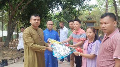 তিনটিলা বনবিহারের অনুষ্ঠানে জোন অধিনায়ক