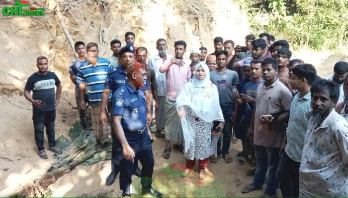 কাউখালীতে পাহাড় ধসে শ্রমিক নিহত, আহত এক