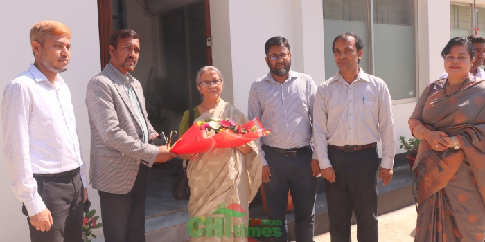 মৎস্য ও প্রাণীসম্পদ মন্ত্রণালয়ের উপদেষ্টার রাবিপ্রবি ক্যাম্পাস পরিদর্শন