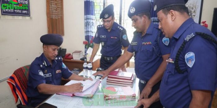 লংগদু ও বাঘাইছড়ি পরিদর্শনে রাঙামাটির পুলিশ সুপার