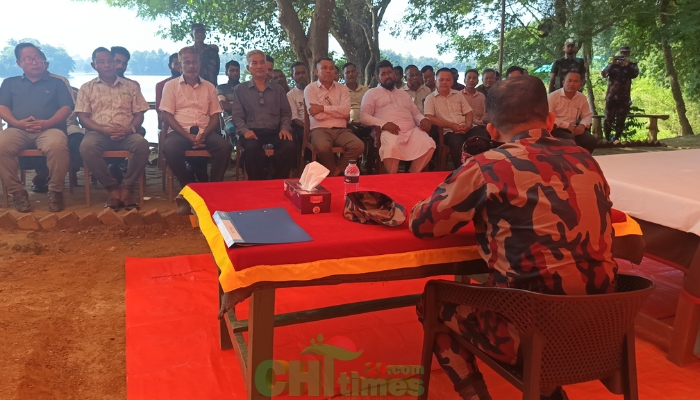 লংগদুতে পাহাড়ী-বাঙ্গালী বিরোধ মিমাংসায় বিজিবির ভূমিকা