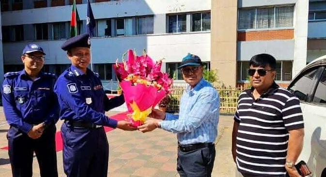 সাজেক থানা পরিদর্শন করলেন চট্টগ্রাম রেঞ্জের ডিআইজি