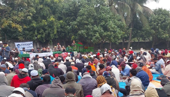 খালেদা জিয়ার বিদেহী আত্মার মাগফিরাত কামনায় দোয়া মাহফিল