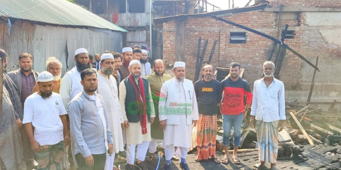 রাঙামাটিতে অগ্নিকাণ্ডে ক্ষতিগ্রস্তদের পাশে জামায়াত