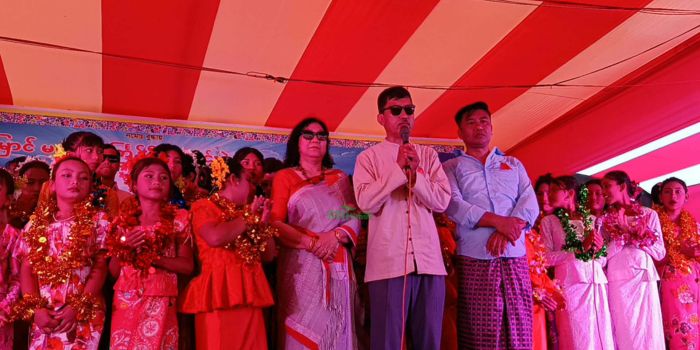 সাংগ্রাই উৎসবের জলকেলিতে মাতোয়ারা পাহাড়ের তরুন-তরুনীরা