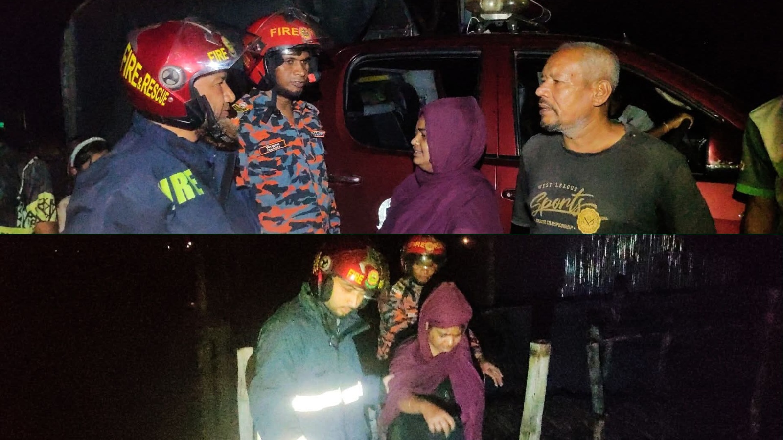 শান্তিনগরে ঝড়ে ঘর ধস, আটকা পড়া স্বামী-স্ত্রীকে জীবিত উদ্ধার করলেন ফায়ার সার্ভিস
