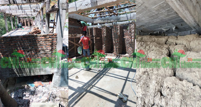 কাপ্তাইয়ে সরকারি খাস জায়গায় অবৈধ স্থাপনা নির্মাণ: ঝুঁকিতে চট্টগ্রাম-কাপ্তাই সড়ক