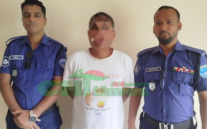 রাজস্থলীতে বিশেষ অভিযানে পরোয়ানাভুক্ত আসামী গ্রেফতার