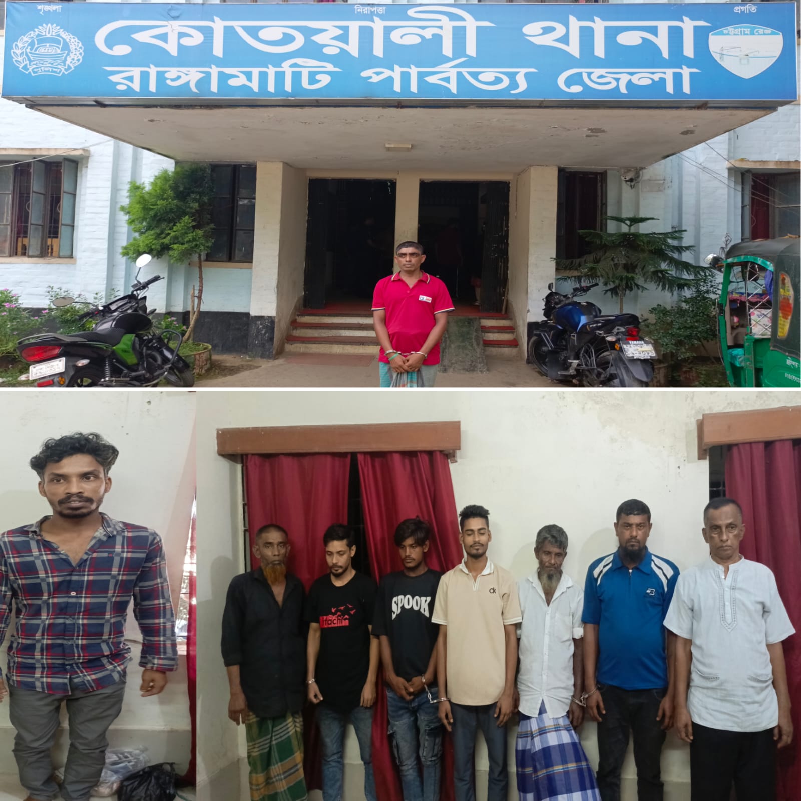 কোতয়ালী থানার বিশেষ অভিযানে ৯ জন গ্রেপ্তার, ইয়াবা উদ্ধার