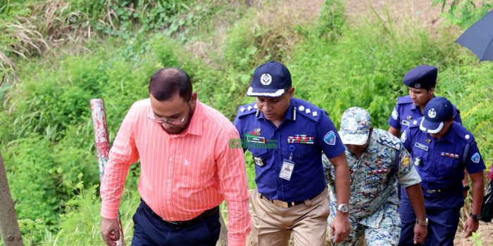 রাঙামাটিতে অতিরিক্ত আইজিপির সফর, আরশিনগর ক্যাম্প ও পুলিশ লাইনস পরিদর্শন