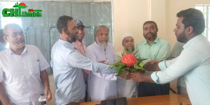 লংগদু সরকারি কলেজে নবনিযুক্ত অধ্যক্ষের যোগদান