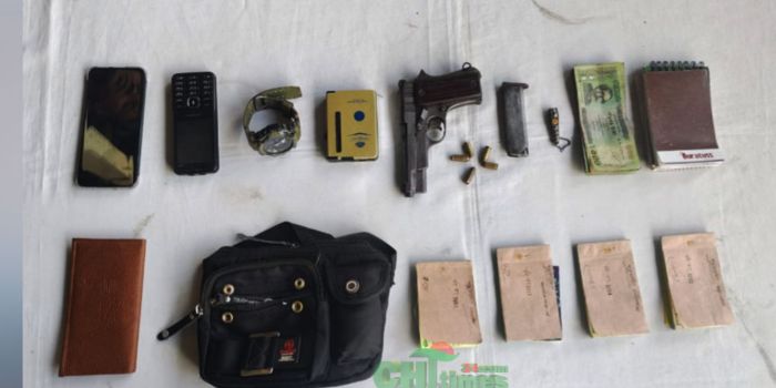 পানছড়িতে অস্ত্র ও চাঁদার রশিদসহ ইউপিডিএফ সন্ত্রাসী আটক