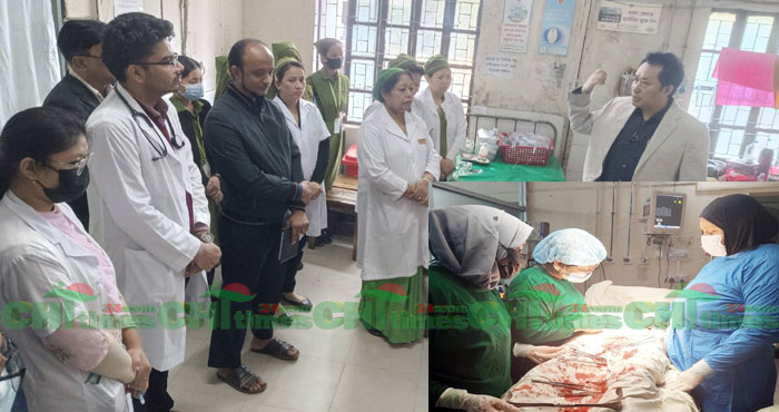 ​​​রাঙামাটি জেনারেল হাসপাতালে ঝুঁকিপূর্ণ এক্টোপিক প্রেগন্যান্সির সফল অস্ত্রোপচার