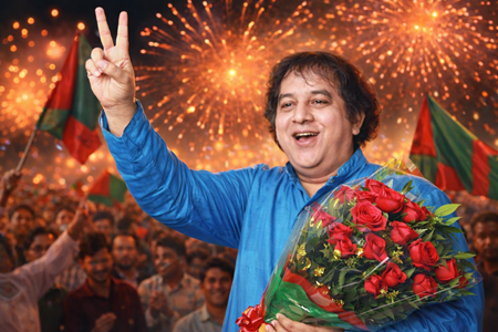 নেতাকর্মীদের ভালোবাসায় নির্বাচিত ওয়াদুদ ভূইয়া, শান্ত ও নমনীয় রাজনীতির আহ্বান