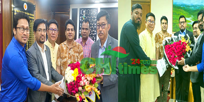 পার্বত্যমন্ত্রী ও প্রতিমন্ত্রীর সঙ্গে ঢাকাস্থ পার্বত্য চট্টগ্রাম সমিতির সৌজন্য সাক্ষাৎ