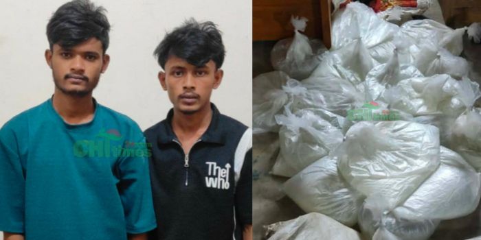বাঙ্গালহালিয়ায় পুলিশের অভিযানে ১০১ লিটার চোলাই মদ উদ্ধার, গ্রেপ্তার ২