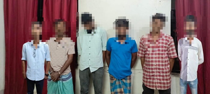 রাঙামাটিতে মাদক কারবারি, মাদকসেবী ও পরোয়ানাভুক্ত আসামিসহ গ্রেপ্তার ৬