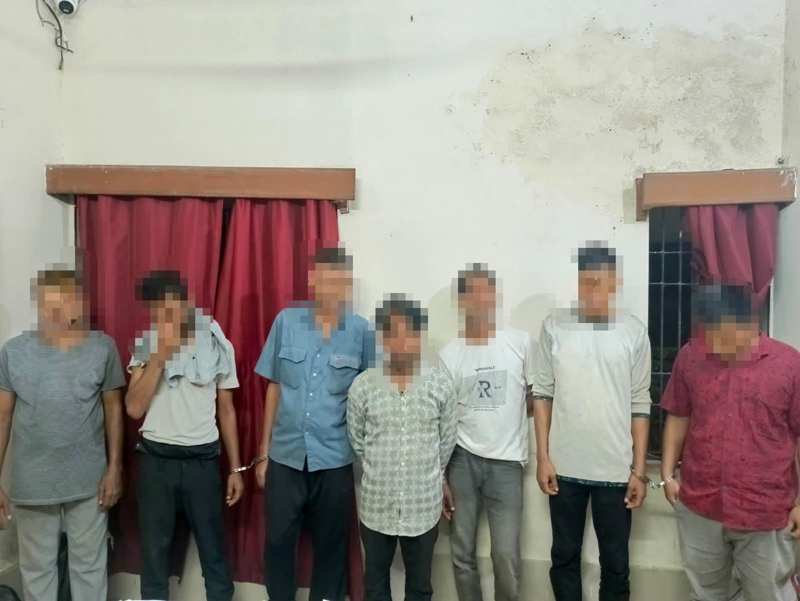 কোতয়ালী থানার বিশেষ অভিযানে মাদক কারবারি ও মাদকসেবীসহ গ্রেফতার ৭