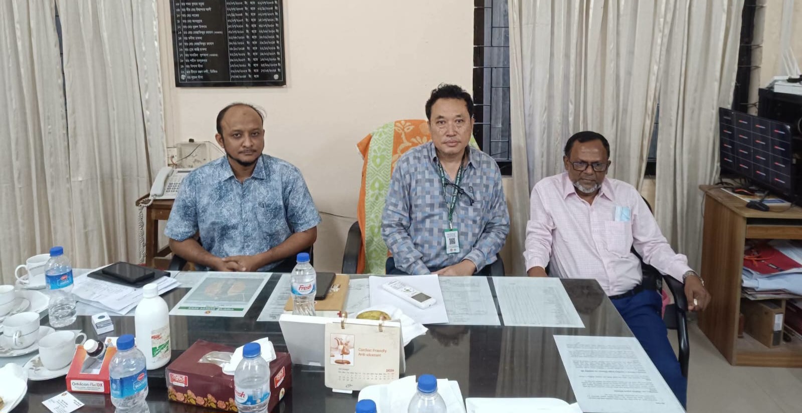 ‎রাঙামাটি জেনারেল হাসপাতালে স্বাস্থ্যসেবা উন্নয়নে বিশেষ পরিদর্শন ও মতবিনিময়