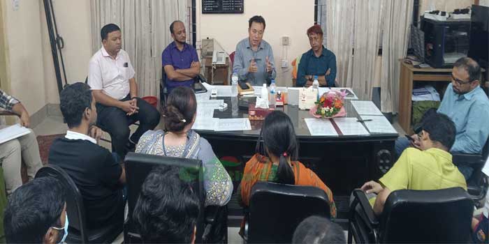 রাঙামাটি জেনারেল হাসপাতালের সেবার মানোন্নয়নে মতবিনিময়