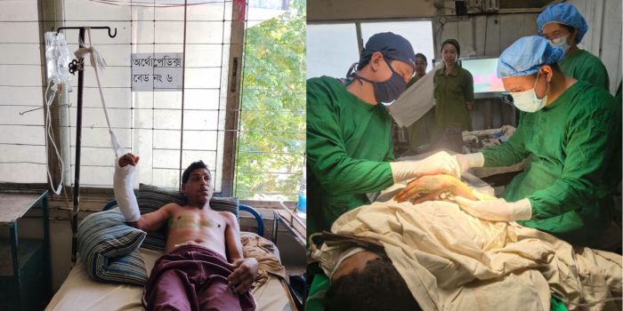 অসহায় রোগীর পাশে রাঙামাটি জেনারেল হাসপাতাল, বিনামূল্যে সফল অস্ত্রোপচার