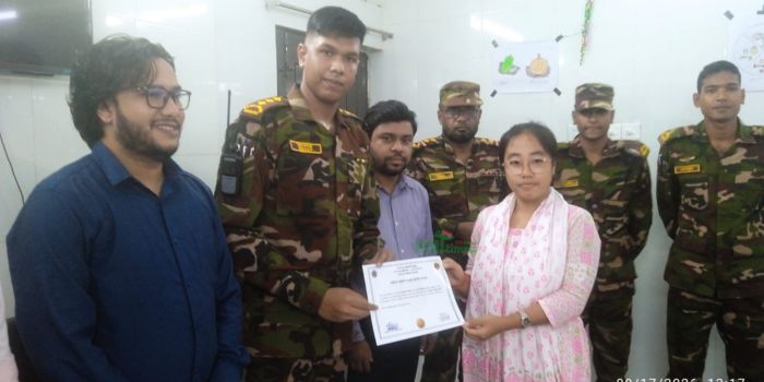 রাজস্থলীতে মিডওয়াইফ প্রশিক্ষণ শেষে সার্টিফিকেট বিতরণ