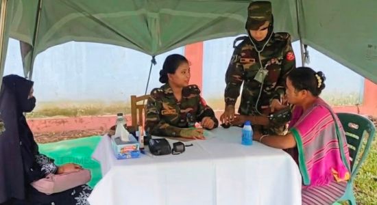 রাঙামাটিতে দুর্গম মানুষের পাশে সেনাবাহিনী, বিনামূল্যে চিকিৎসা পেল শত শত মানুষ